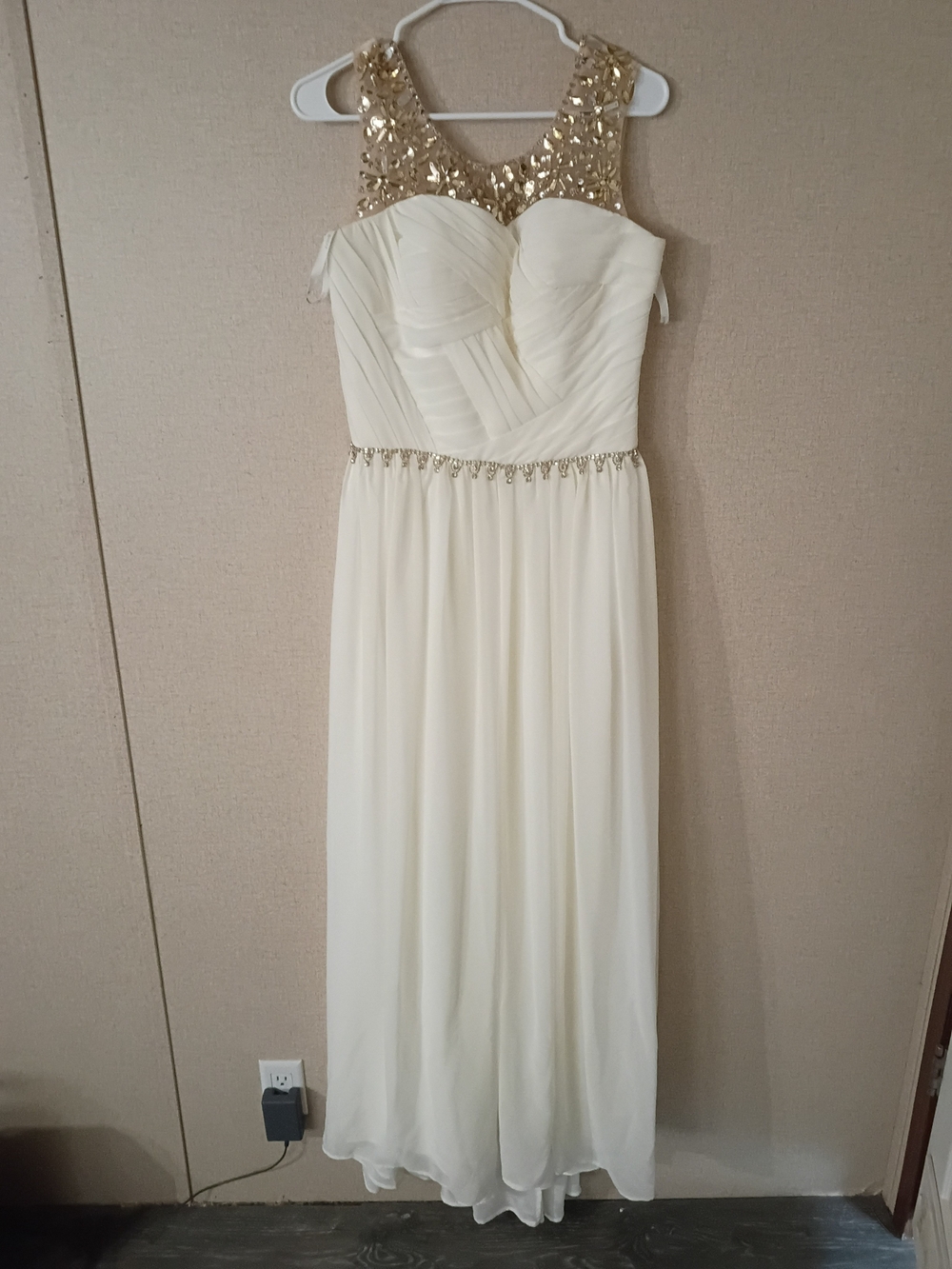 Ivory Evening Gown